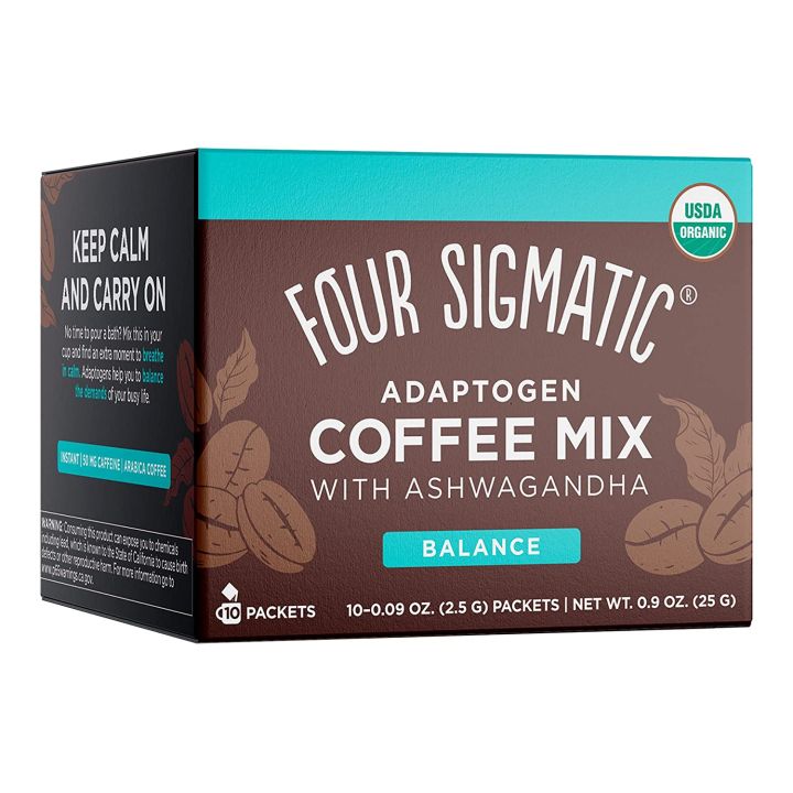 HỘP 10 GÓI CAFE MIX NẤM HỮU CƠ, HỖ TRỢ MIỄN DỊCH - GIẢM CĂNG THẲNG Four ...