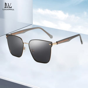 LouisWill Fashion Women Eye Sunglasses Korean Style Anti Glare Driving Fishing Glasses Vintage Retro Small Lens Sun Glasses Brand Designer Colorful Eyewear