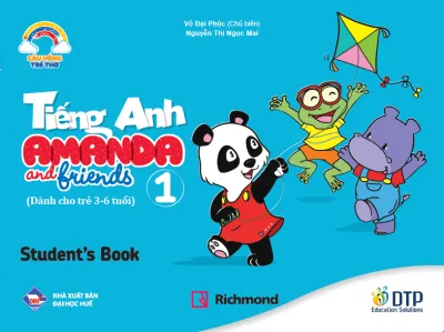 Sách - Dtpbooks - Tiếng Anh Amanda and Friends 1 - Students book