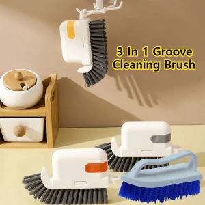 3in1 Crevice Window Slot Scrub Brush Multifunctional Deepening Gaps Clean Detachable Brush Tweezers