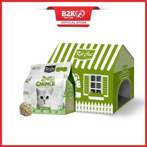 [Carton Deals] Kit Cat 2nd Chance Plant-Based Cat Litter for Cats (6x2.5kg)