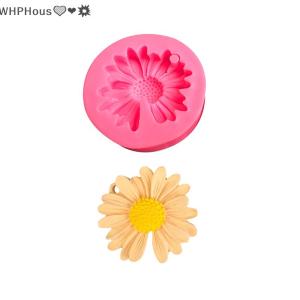 WP💓💛💖 Daisy Scented Candle Silicone Mold Sunflower Aromatherapy Soap Mold DIY Flower Handmade Resin Plaster Mold Home Baking Mould
