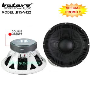 Speaker Componen Betavo B15-V422 White Series Double Magnet