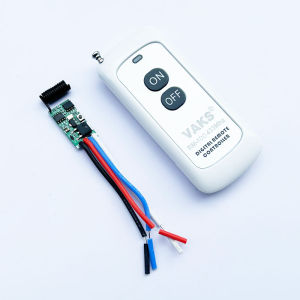 Combo 10 cái remote RM-100 + Mạch nhận tín hiệu RF 433Mhz DC 3.6V - 24V 2A