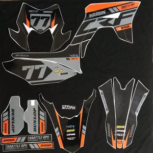 decal crf 150l hitam orange racing