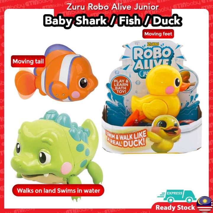 Zuru Robo Alive Zuru Baby Shark Robo Alive Junior Toys Zuru Robo