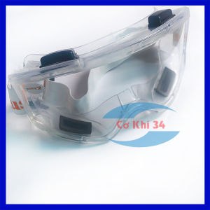 Kính bảo hộ lao động trong suốt chống trầy xước bảo vệ mắt an toàn khi làm việc đủ các kích cỡ hãng KAPUSI