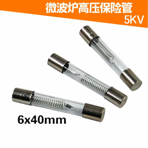 10 cái 6x40 mét lò vi sóng điện áp cao cầu chì ống 0.65A 0.75A 0.8A 0.9A 5kv cho lò vi sóng thay thế