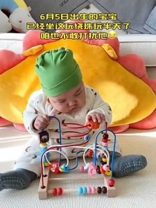 •READY STOCK• Wooden Bead Maze Toy Animal Wire Maze Early Learning Fine Motor Toy for Kids Baby Anak Mainan Permainan