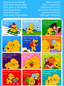 【SG STOCK】Spots Story Library box set / Where‘s Spot boardbook by Eric Hill