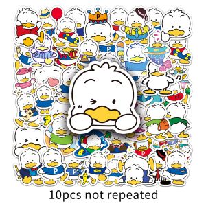 50pcs Pekkle Sanrio Sticker Shell itik Cute kartun Graffiti DIY hiasan bagasi Laptop telefon kes Skateboard Sticker