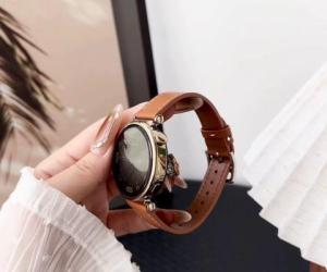 18mm Leather Watch Band Strap Suitable For Huawei Watch GT4 GT5 GT6 41mm GT5Pro 42mm