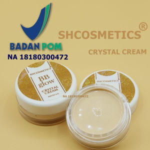 BB Glow Crystal Cream Original - Krim Wajah Glowing Mencerahkan Memutihkan Wajah - 1Pcs