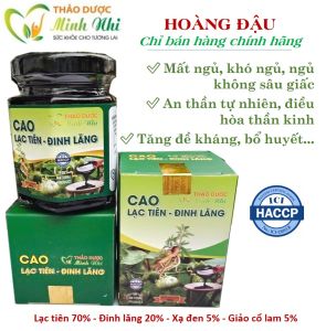 Cao lạc tiên - đinh lăng - Ngủ Ngon Tròn Giấc (Lọ 100g)