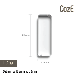 CozE Multipurpose Storage Container Box Plastic Drawer Organizer Divider Storage Tray