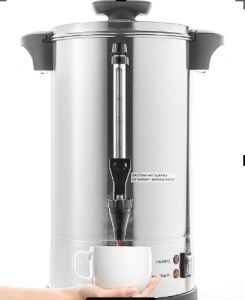 Coffee Urn 304 Stainless Steel Electric Coffee Boiler Water Boiler Coffee Urn Coffee Bucket Insulation Bucket
