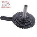 Bộ đùi đĩa SHIMANO FC-MT210 cốt rỗng kèm BB MT501, Giò đĩa Shimano 3 tầng - (22/30/40T) - (22/32/44T). 