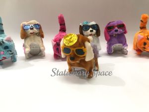 Mainan Anak Boneka Anjing dan Kucing Bergerak Lucu