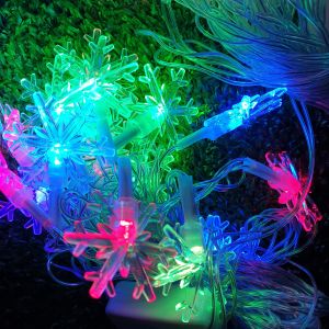 Chớp Kiểu Trang Trí Noel Đủ Màu 3m - 14 Bóng