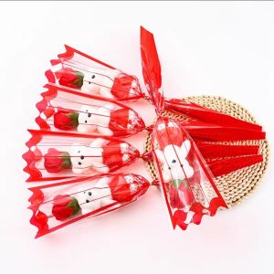 ช่อดอกกุหลาบประดิษฐ์ รูปหมีน่ารัก เหมาะกับของขวัญวันวาเลนไทน์ สําหรับแม่ และเด็ก