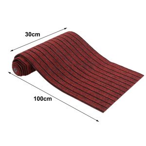 NAELIN Tự làm Thảm tự dính Đã giặt nhiều lần Hấp thụ nano Thảm trải sàn  Họa tiết sọc Thảm cào móng cho mèo Cửa bếp
