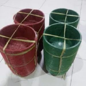 100 pcs wakul+mika lauk  hajatan/ceting/besek/bakul selamatan/wakul berkat