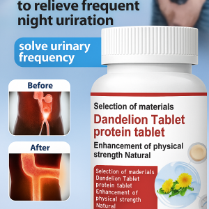 Immunity-boosting Dandelion Protein Tablets Natural Herbal Supplement Urinary Health Dandelion Tablets All Seasons地龙蛋白片