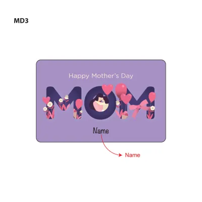Mothers Day EZ Link Card Customisable with Personal Name