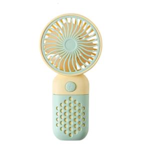 Miniature Handheld Cooling Fan USB C Charging Portable Personals Airflow Device For Study Work Travel Use