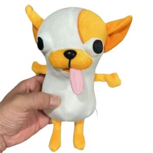 SKJK Soft Chihuahua Plush Pendant 12/24cm Adorkable Chihuahua Plush Toys Cute Home Decor Dog Doll Birthday Gifts