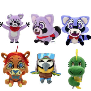 Rambley Indigo Parks Plush Indigo Parks Toy Stuffed Animal Macaws Mollys Fings Leon Rambley The Raccoon Plush Mascot Soft Toy