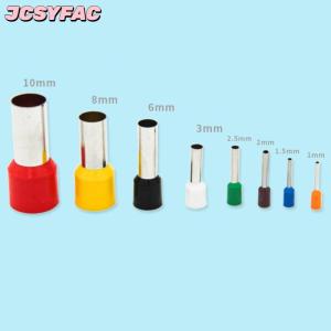 JCSYFAC 8 cái đất sét cắt Bông tai lỗ rỗng tròn làm cho công cụ gốm Polymer đùn