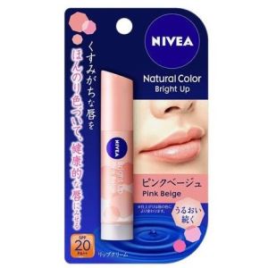 (Mẫu mới) Son dưỡng môi có màu NIVEA MOIST PURE COLOR SPF20 PA++ (3.5g) - Nhật Bản