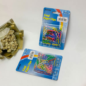 Klip Kertas Warna-warni Paper Vinyl Clips - Joyko C-3100