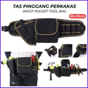 COD JIEKE Tas Pinggang Perkakas Serbaguna Waist Pocket Tool Bag Oxford - CZ234 / Tas Pinggang Perkakas Tukang / Tas Pinggang Perkakas Listrik / Tas Perkakas Pinggang / Tas Pinggang Perkakas Bangunan / Tas Pinggang Perkakas Multifungsi