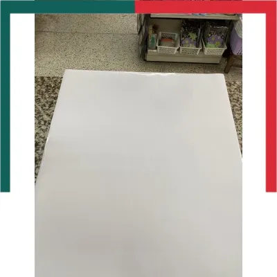 สติกเกอร์สี สติ๊กเกอร์สี มันวาว แผ่นใหญ่ ขนาด 53x70ซม. PVC เนื้อหนา สติคเกอ Sticker UBMarketing