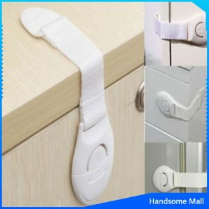 H.S. ที่ล็อคลิ้นชักและปิดประตูกันหนีบมือเด็ก ลิ้นชักล็อ คตู้เด็กล็อคประตู ที่ล็อคลิ้นชัก ป้องกันความ -Child safety lock with clothes belt