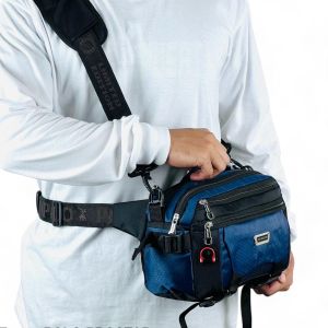 Tas Selempang Pria POLO AMSTAR Slingbag Tas Kerja Kuliah Sekolah Simple Ukuran Size Besar