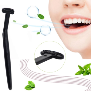 DỤNG CỤ CẠO LƯỠI COMBO 2 SET 4 CÂY - ĐẦU 3 LƯỠI ĐẦU NHỎ VỆ SINH LƯỠI LÀM SẠCH MẢNG BÁM CHĂM SÓC MIỆNG