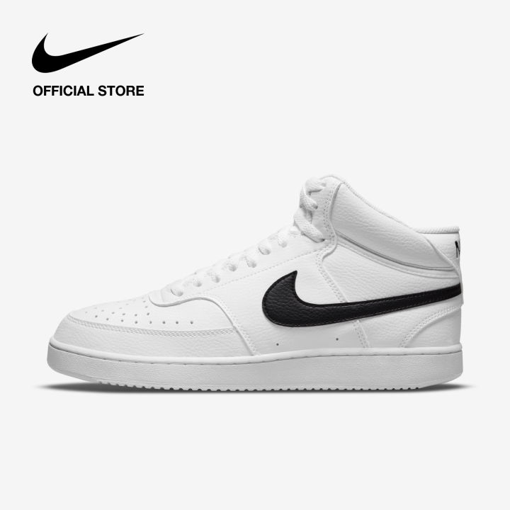 White leather 2025 nike mens