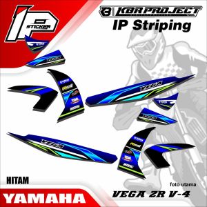 Striping VEGA ZR - Sticker Striping Variasi List Yamaha VEGA ZR.V-4 Design IP Sticker