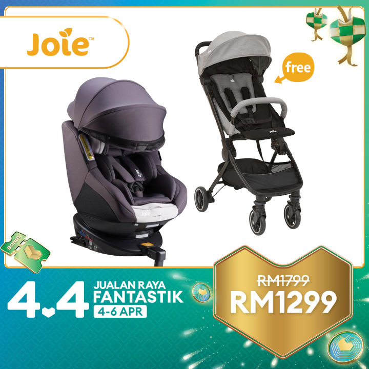 Joie Spin 360 Spinning Car Seat ISOFIX Lazada