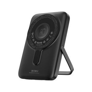 WiWU Pioneer 10000mAh Magnetic Power Bank | 5-in-1 Hub Built-in Cables Pro Watch Charger 20W PD Solid-State Safe