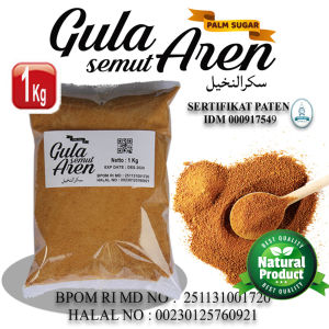 Gula Aren Asli Semut Bubuk Palm Sugar 1Kg 1000 Gram Murah