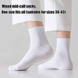 5PCS socks Socks Portable Business Travel Cotton Sock Comfortable Breathable Women/men Socks 一次性袜子