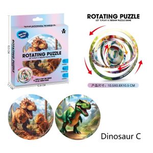 360° Rotating Puzzle – Fun Challenging & Double-Sided Puzzle Brain Challenge Puzzle Game for Adults & Children