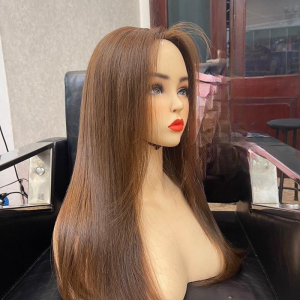 Mái Pháp tóc thậ.t nữ (không có tóc phía sau)- Tóc Giả Vân Anh