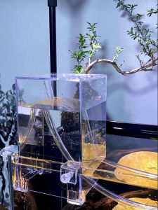 HỒ CÁ ÚP NGƯỢC HỒ CÁ BAY VOOLINE TRANG TRÍ BỂ 12X13X19CM