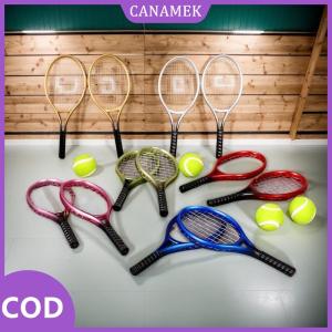 CANAMEK✨ 4Pcs Nhỏ Vải Búp Bê Thu Nhỏ Thể Thao Cảnh Thể Thao Hàng Hóa Nhà Búp Bê Mini Tennis Racquet Set Ngoài Trời Trang Trí Nội Thất Mô Hình Phụ Kiện