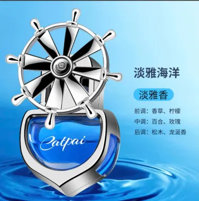 Nước hoa ô tô CATPAI cánh quạt quay theo gió cài ở cửa gió điều hoà làm thơm và khử mùi hôi xe